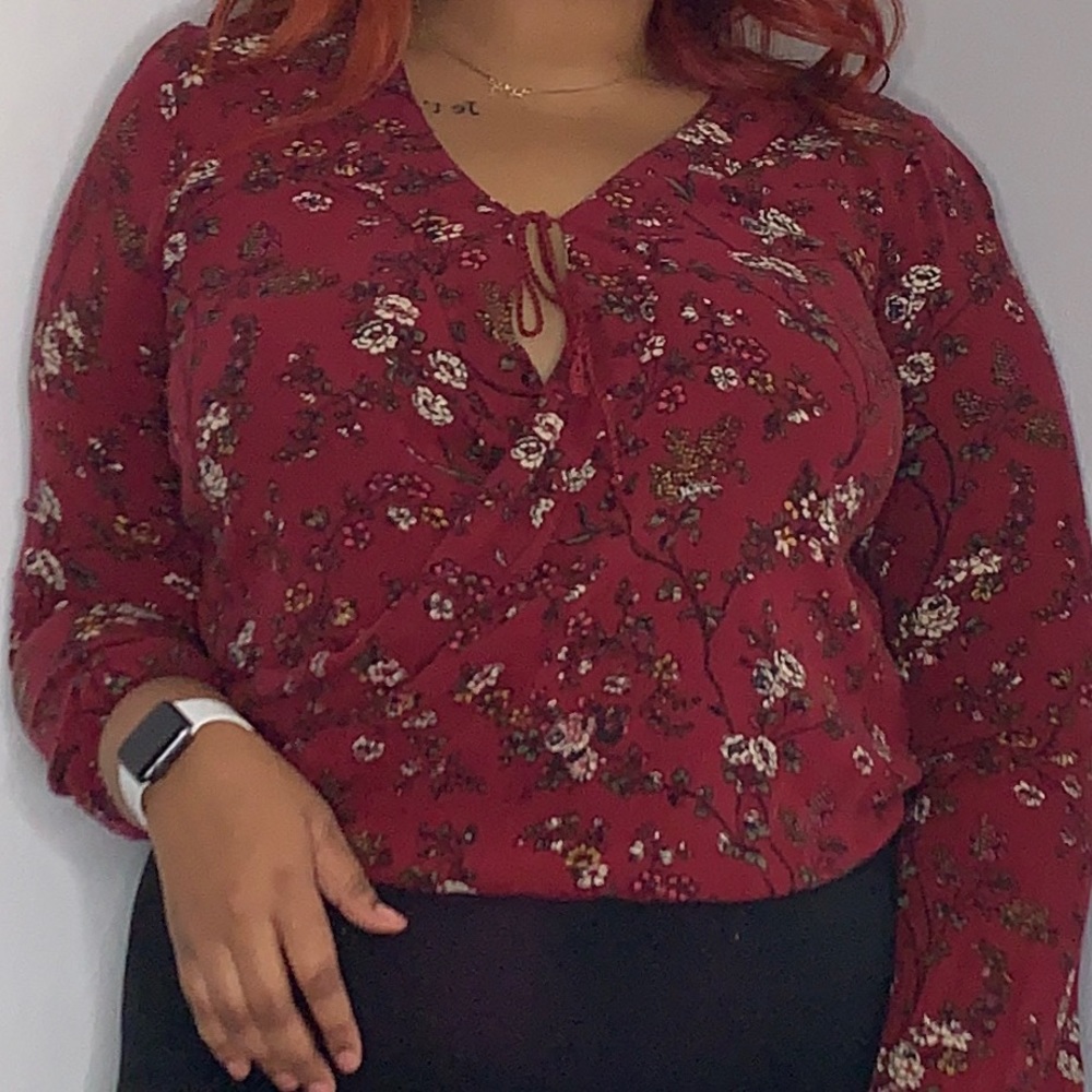 Floral blouse